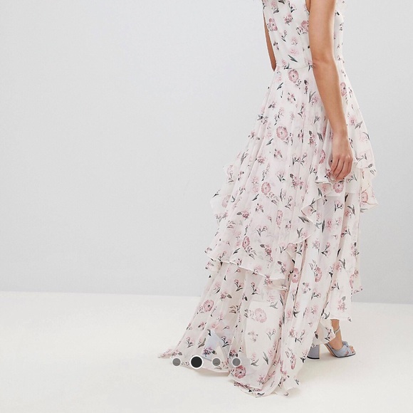 High low floral dress - Picture 3 of 4